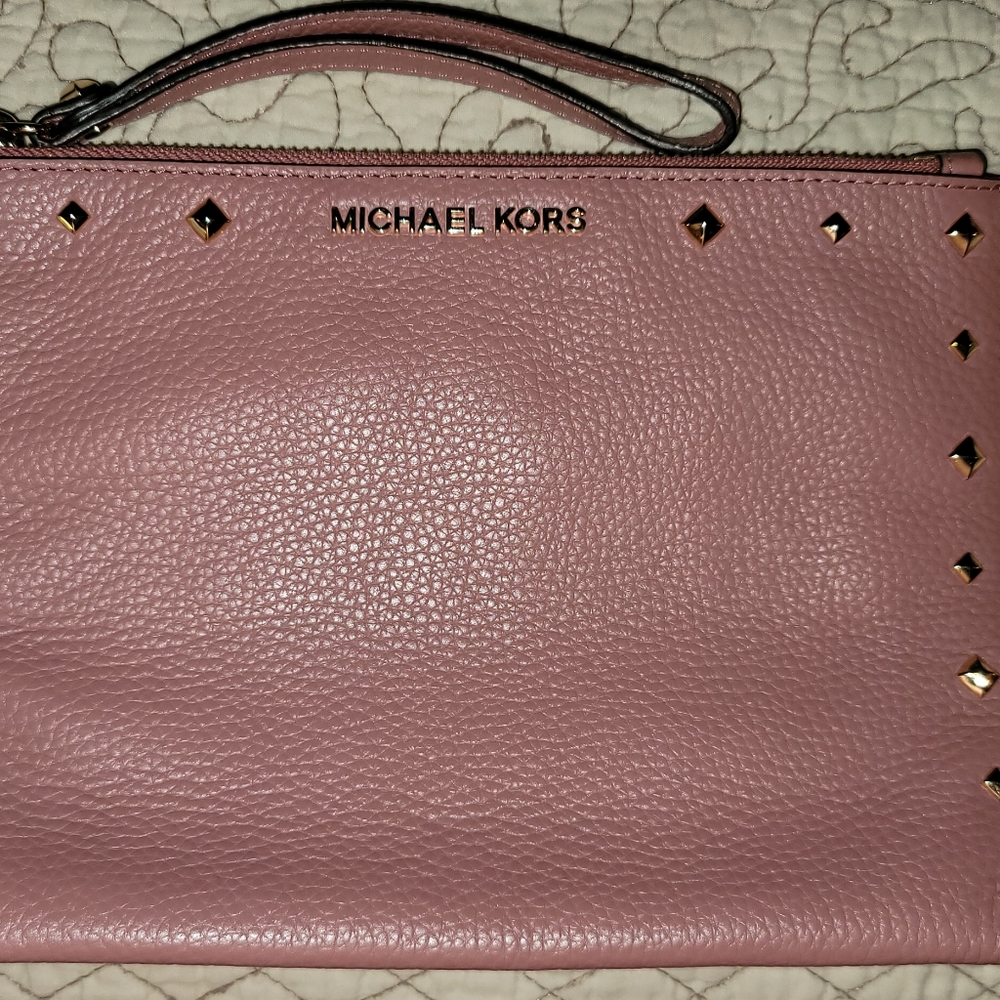 Mk large wristlet